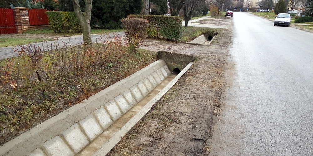 Csapadékvíz elvezetők - MA